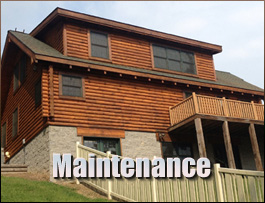  Page County, Virginia Log Home Maintenance
