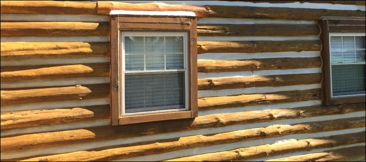 Log Home Whole Log Replacement  Page County, Virginia